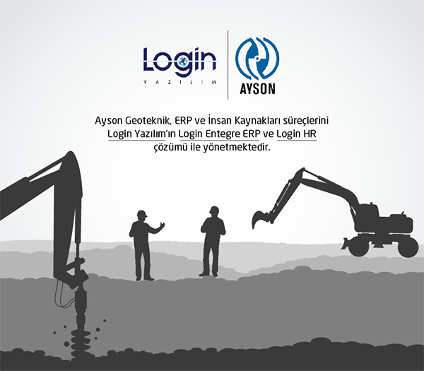 Login Software, the Choice of Ayson Geoteknik in ERP and HR