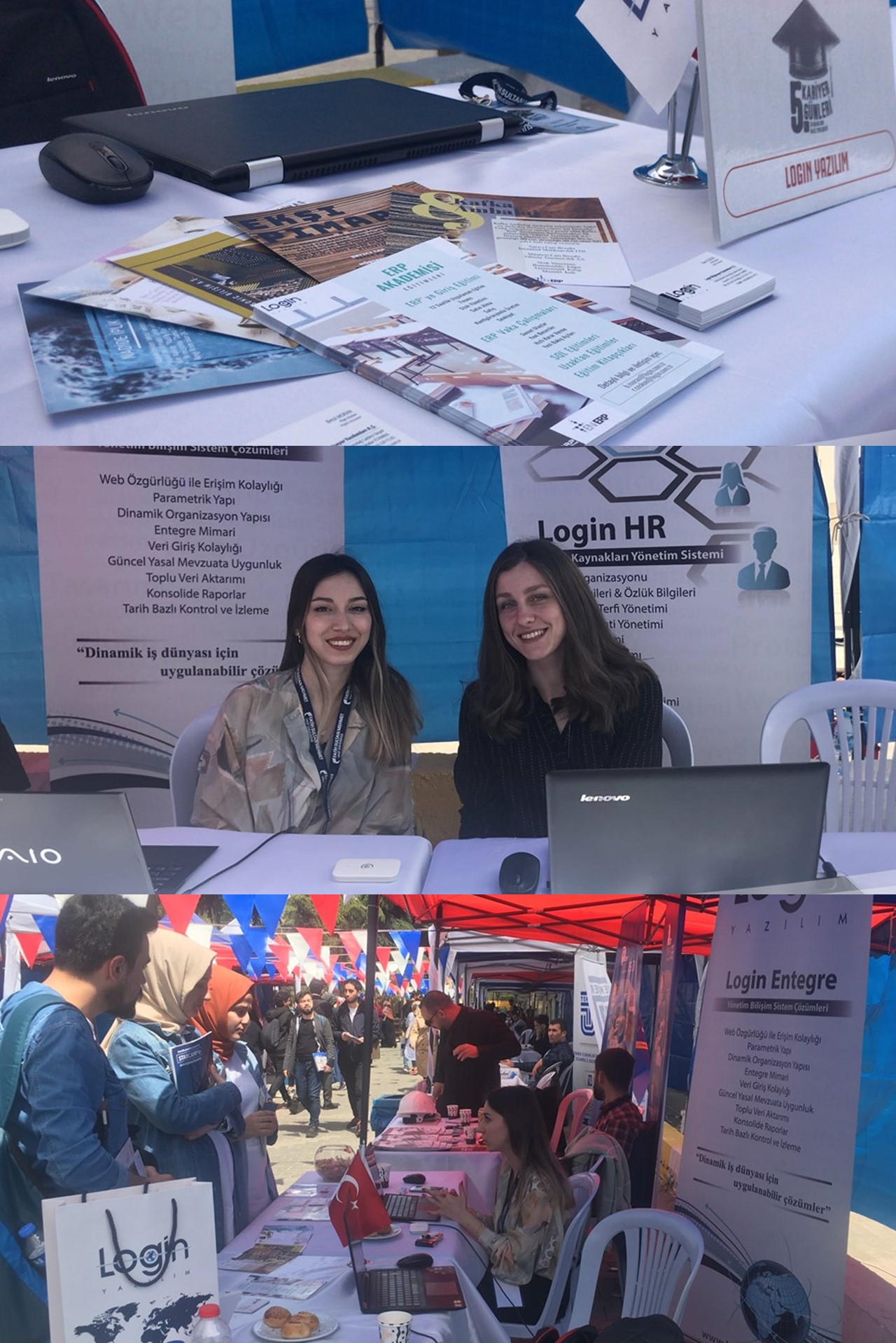 Login Software Attended the 5th Career Days in Fatih Sultan Mehmet Foundation University